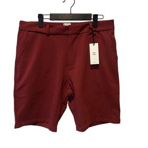 NWT Swet Tailor 32,The Everyday Chino Short Red Wine